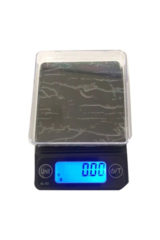 Yüksek Hassasiyetli Teraziler Mini Cep Mücevher Terazisi 200g/0.01g Siyah