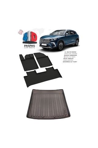 Togg Tx10 4d Havuzlu Paspas Ve Bagaj Havuzu Seti