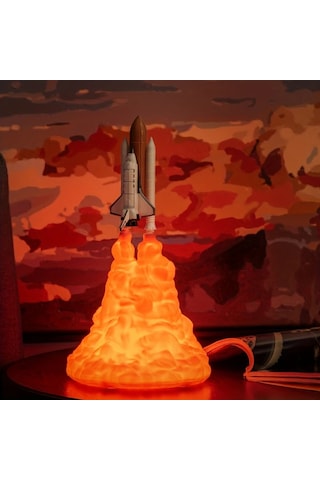 Willowhaven Type J Anime Gece Lambası Modern Anime Tasarım Şarj Edilebilir 800mah Masüstü Dekor Ahşap