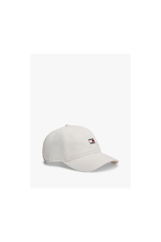 Tommy Hilfiger Kadın Tjw Heritage Plaque Cap-13523 Antik Beyaz