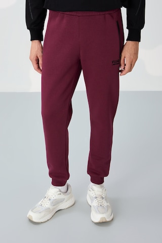 Tommy Life Cesar Erguvan Cepli Şardonlu Erkek Eşofman Alt - 84929 Mor