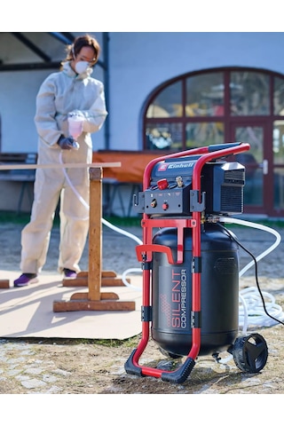 Einhell TE-AC 270/50 Silent, Sessiz Hava Kompresörü (Yağsız) - 4010451
