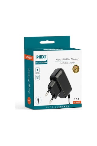 Phixi Massive PCH881 1.0 A Micro USB Şarj Cihazı