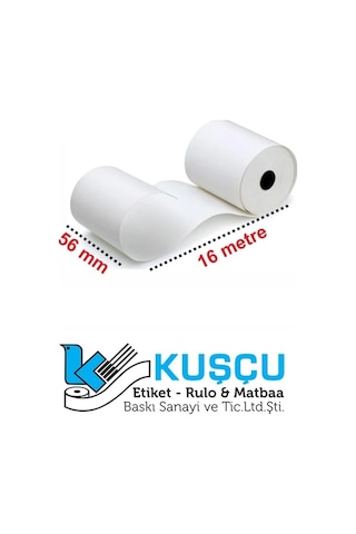 56x16 Mt. Termal Pos Rulosu 10 Lu Paket Diğer