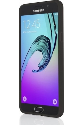 Incıpıo Galaxy A510f Galaxy A5 2016 İle Uyumlu Kılıf Mat Silikon Siyah