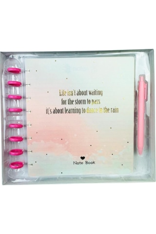 Yeni Nesil Dıy Defter Kalem Set 1097-1 Pembe