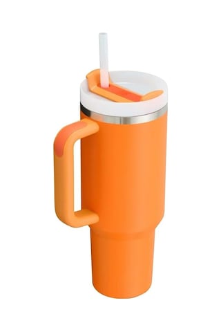 Stanley Quencher Turuncu 1.18 Lt Pipetli Termos Bardak Turuncu