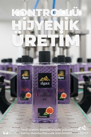 İncir Kolonyası 400 Ml 80 Derece, Meyvemsi & Zarif Koku Elegance Series