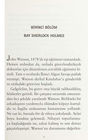 Sherlock Holmes Ve Kızıl Dosya Kısaltılmış Metin