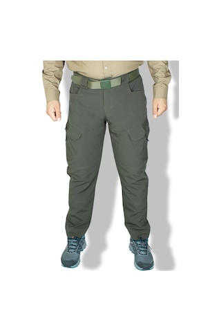 Nikbin Taktik Outdoor Pantolon Kargo Cep Likrali Yazlık -hakiyeşil Hakiyeşil