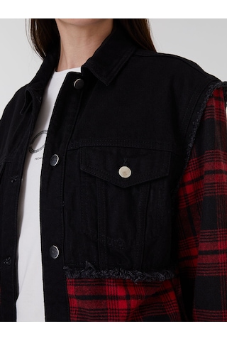 Loft Regular Fit Kadın Gömlek U.kol Denim