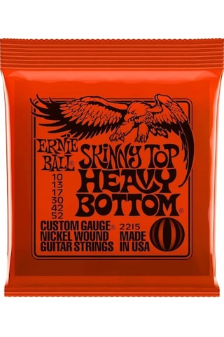 Ernie Ball P02215 Skinny Top Heavy Bottom Nickel 10 52 Elektro Gitar Teli Ernie Ball P02215 Skinny Top Heavy Bottom Nickel 10 52 Elektro Gitar Teli