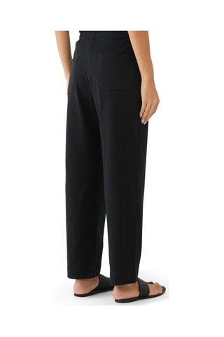 Lesétres Kadın Tapered Cepli Pantolon Siyah