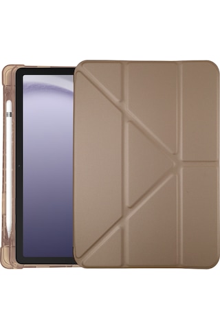 Apple Uyumlu iPad 11 Nesil A16 Standlı Smart Tablet Kılıfı & Kapaklı Kalem Bölmeli Kılıf