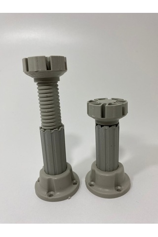 E.p.s. E.p.s 12 Lik Dolap Mobilya Tezgah Ayak Yükseltici Yülseltme Ayağı Gri