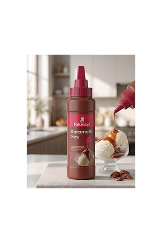 Pakmaya Sıvı Tatlı-pasta-dondurma Sosu 300 Ml Karamelli Ve Orman Meyveli 2 Li Set