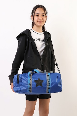 Erkek Çocuk Yıldız Baskılı Spor Çanta - Mavi