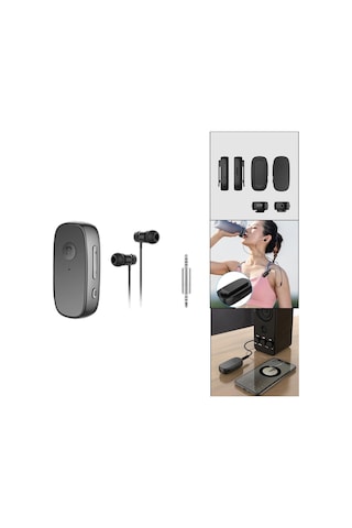 Homyl Araba Siyahı Için Bluetooth 5.0 Kulaklıklı-siyah