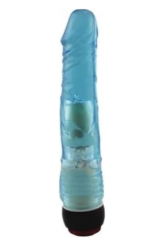 Hızlı Express Crazy Bull Waves Titreşimli Jel Anal Vibratör Dildo Penis + 50 Ml Kaydırıcı