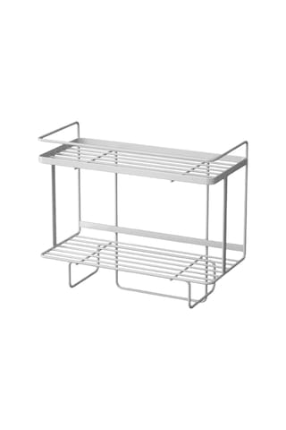 Suntek Magideal Tuvalet Rafı Üzerinde Raf Banyo Alanı 2-katlı-beyaz Beyaz