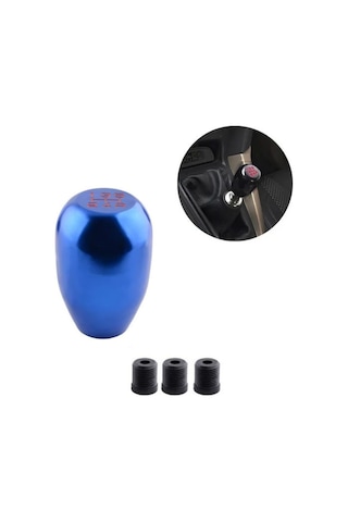 Metal Vites Topuzu Aparatlı Üniversal Alüminyum Mavi GLZ03702417