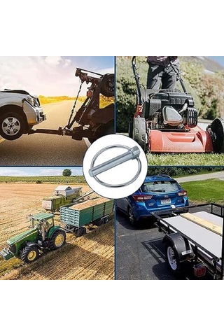 Traktör Pimi Yaylı Çelik 8 Mm Pim - 2 Adet