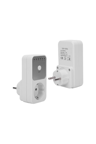 Wellhise Tm04 Geri Sayım Ayarlı Zamanlayıcı Priz - 16a 3680w Dijital Zaman Ayarlı Priz