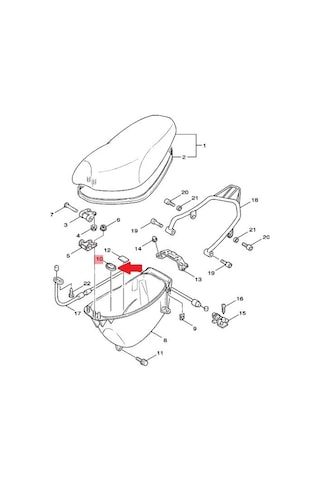 Yamaha Bws 100 Sele Altı Havuzu Gromet 4VP-F4742-00