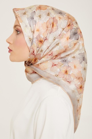 Armine İpek Eşarp 2024 Yaz - 9108-33 Twill - 9108-33