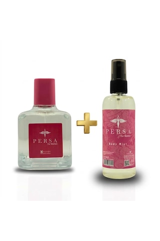 2'li Fırsat Paketi Persa Parfüm & Body Mist Bakım Seti Oto Kokusu Hediyeli Bergamot - Mandalina