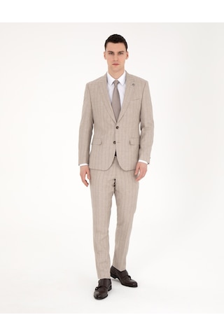 Pierre Cardin Erkek Bej Takım Elbise 50285350-vr011 Bej