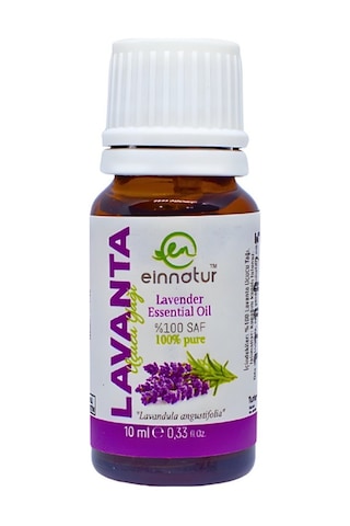Einnatur Lavanta Uçucu Yağı %100 Saf Lavandula Angustifolia Essential Oil Linalol Ve Linalil Asetat 10 ML