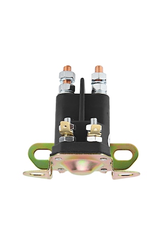 Lemestar 12v Evrensel 4 Kutup Starter Solenoid, 5/16 & 1/4 İnç Bağlantı Uyumlu, Dayanıklı Malzeme, Karoseri Ve Duvar Montajlı Oem:1-513075,117-1197,513075,212655