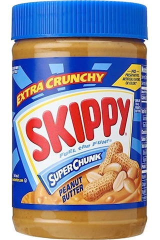 Skippy Fıstık Parçacıklı Yer Fıstığı Ezmesi 454GR Skippy Fıstık Parçacıklı Yer Fıstığı Ezmesi 454GR
