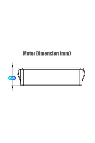 Yifomall Yüksek Hassasiyetli Ac Güç İzleme Cihazı - Voltaj, Akım, Frekans Ve Güç Faktörü Ölçer 111 Karakter