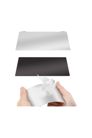 Dianziye 140x84mm Flaş Kürleme 3d Yazıcı Yaylı Çelik Levha Manyetik Seti - Kolay Kaldırma, Elegoo Mars 2 Pro/nova3d Bene 4 Uyumlu