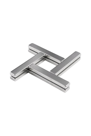 50x10x5 Mm Neodyum Mıknatıs, Çok Güçlü Ndfeb Mıknatıs Boy: 50 Mm, En: 10 Mm, Kalınlık: 5 Mm - 4 Adet