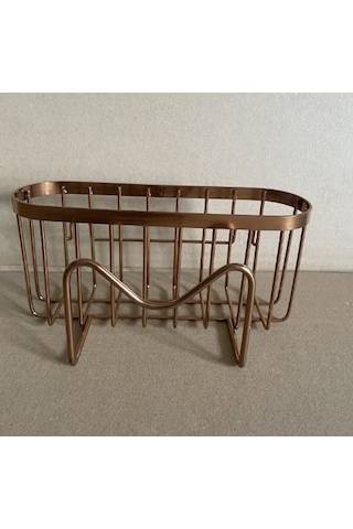 Youtek Stokajli Paslanmaz Çelik Mutfak Sıvıakışlı Depolama Rafı - Lavabo Üstü Gereç Tutucu, Boşluk Tasarımı, Kolay Temizlenir Kahverengi Aksesuarsız Diğer