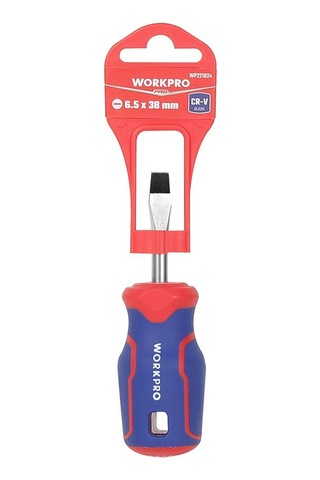 Workpro Wp221024 6.5x38mm Cr-v Manyetik Profesyonel Düz Topaç To