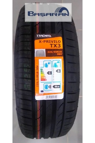 Tracmax 225/55 R18 98V X-Privilo Tx3 Yaz Lastiği 2020