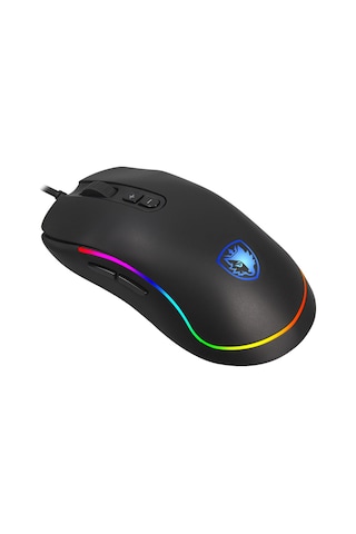 Sades S11 Revolver RGB Gaming Mouse Mavi - Siyah