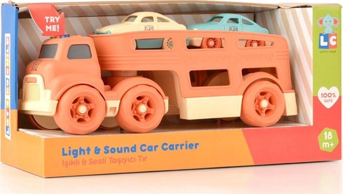 Lc-31022 Sesli Ve Işıklı Taşıyıcı Tır 3 Parça -let's Be Child Diğer