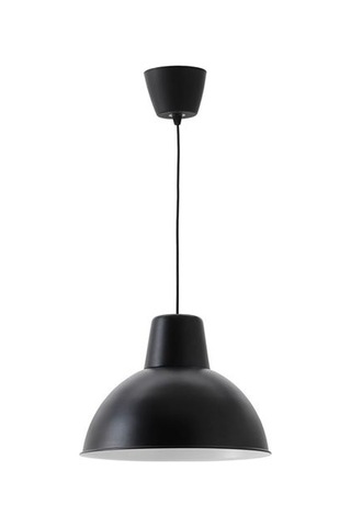 Ikea Skurup Sarkıt Lamba, Siyah, 38 Cm