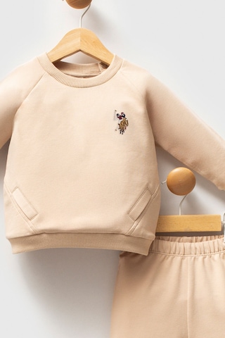 U.S. Polo Assn. U.s. Polo Assn Erkek Bebek Krem Takım 5274-48954 Krem