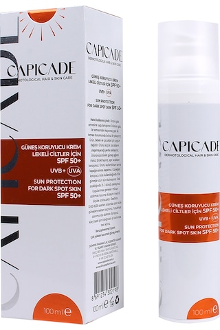 Capicade Lekeli Ciltler Güneş Kremi SPF50+ 100 ML