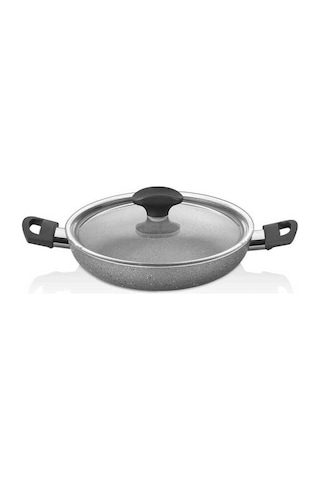 Papilla Fred 6 Parça 18-20-22 CM Granit Omlet Sahan Seti Gri