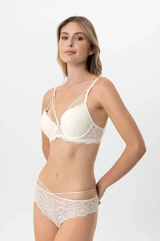 Pierre Cardin Soft 4900 Push Up Kaplı Sütyen Külot Takım Ekru