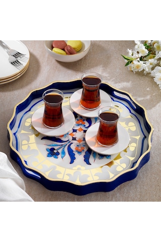 Schafer Aria Tepsi 1 Parça-lacivert02 Lacivert