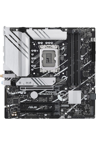 Asus Prime B760M-A WIFI D4 Intel B760 5333 MHz (OC) DDR4 Soket 1700 mATX Anakart