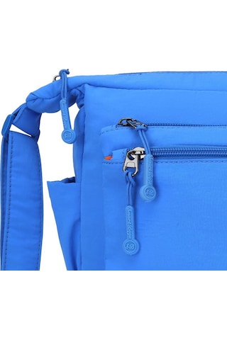 Smart Bags Mikro Poly Kumaş Postacı Kadın Çantası 3146 Mavi